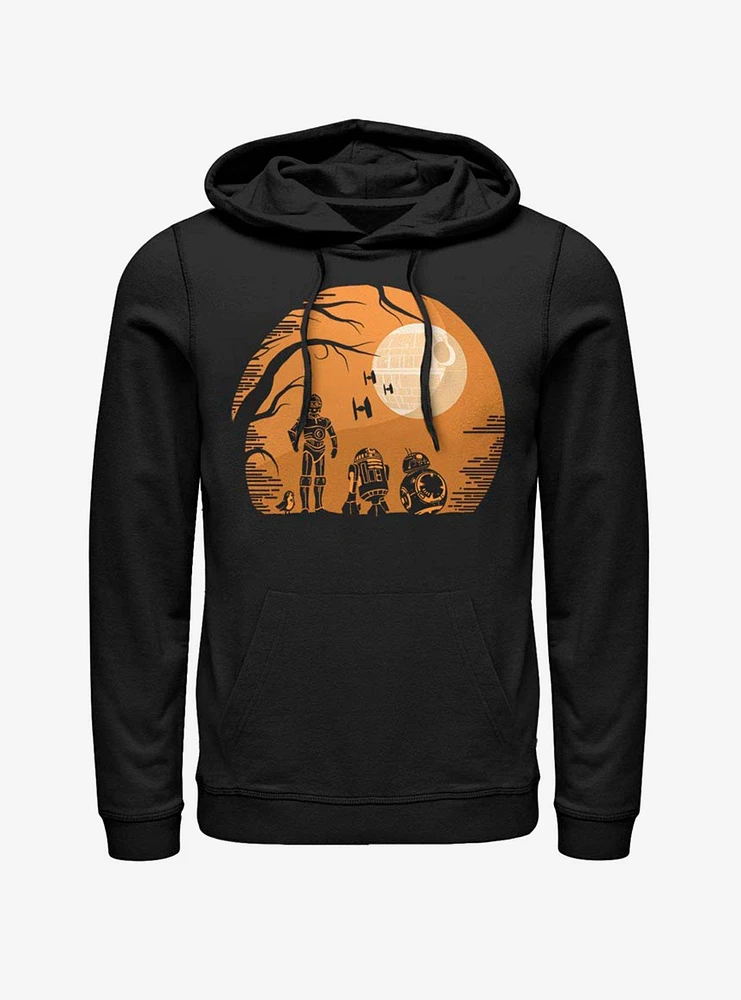 Star Wars Episode VIII The Last Jedi Droids Haunt Hoodie