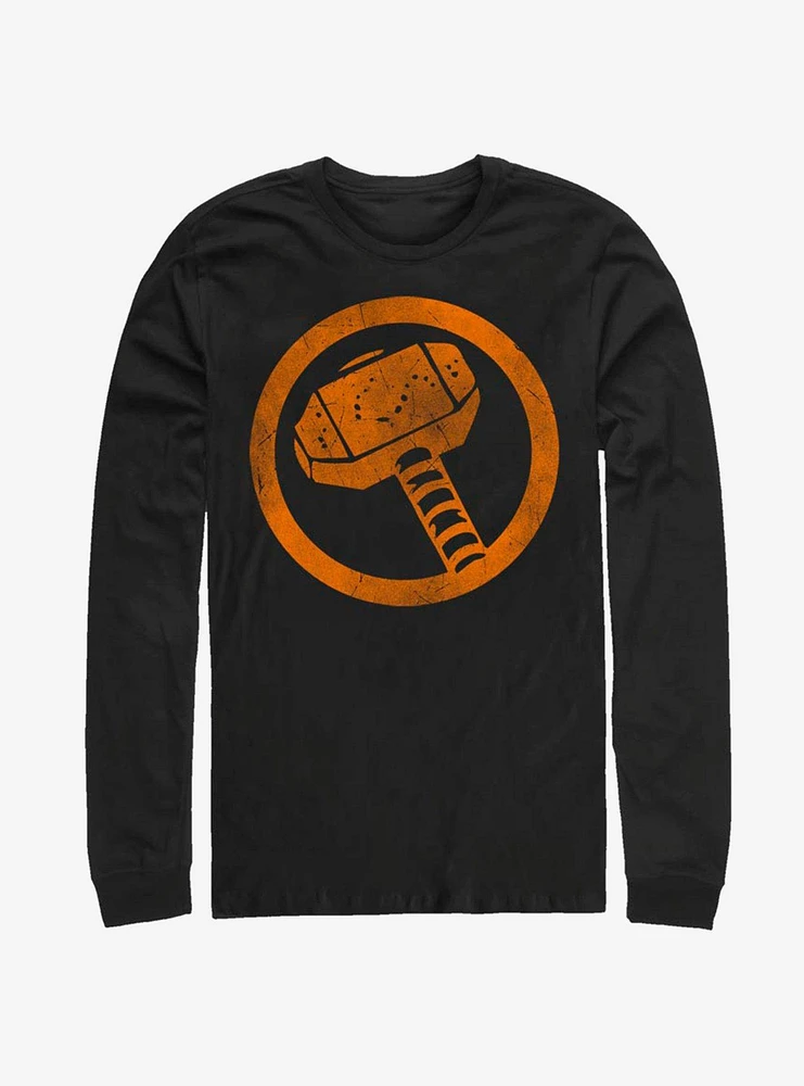 Marvel Thor Retrorange Long-Sleeve T-Shirt