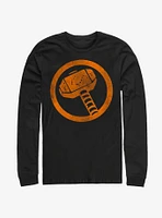 Marvel Thor Retrorange Long-Sleeve T-Shirt