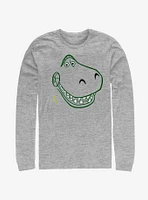 Disney Pixar Toy Story Rex Big Face Long-Sleeve T-Shirt