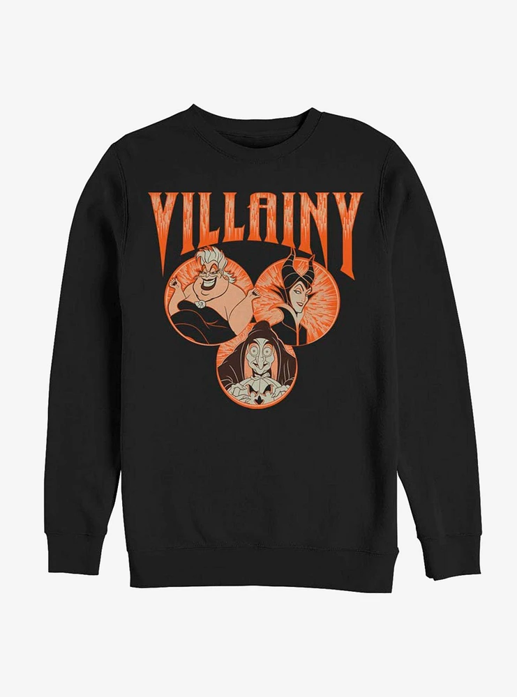 Disney Villains Villainy Circled Sweatshirt