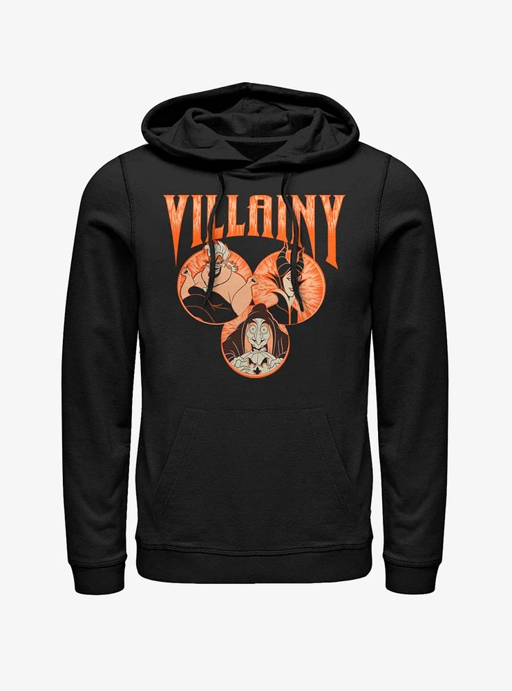 Disney Villains Villainy Circled Hoodie