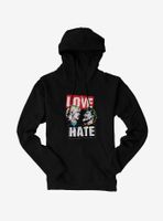 DC Comics Batman Joker And Harley Quinn Love Hate Hoodie