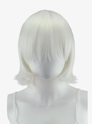 Epic Cosplay Chronos Classic White Layered Bob Wig