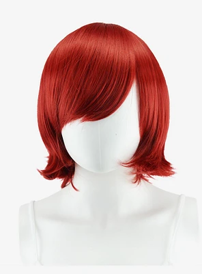 Epic Cosplay Chronos Dark Red Layered Bob Wig
