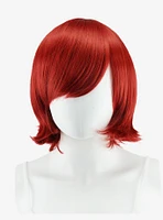 Epic Cosplay Chronos Dark Red Layered Bob Wig