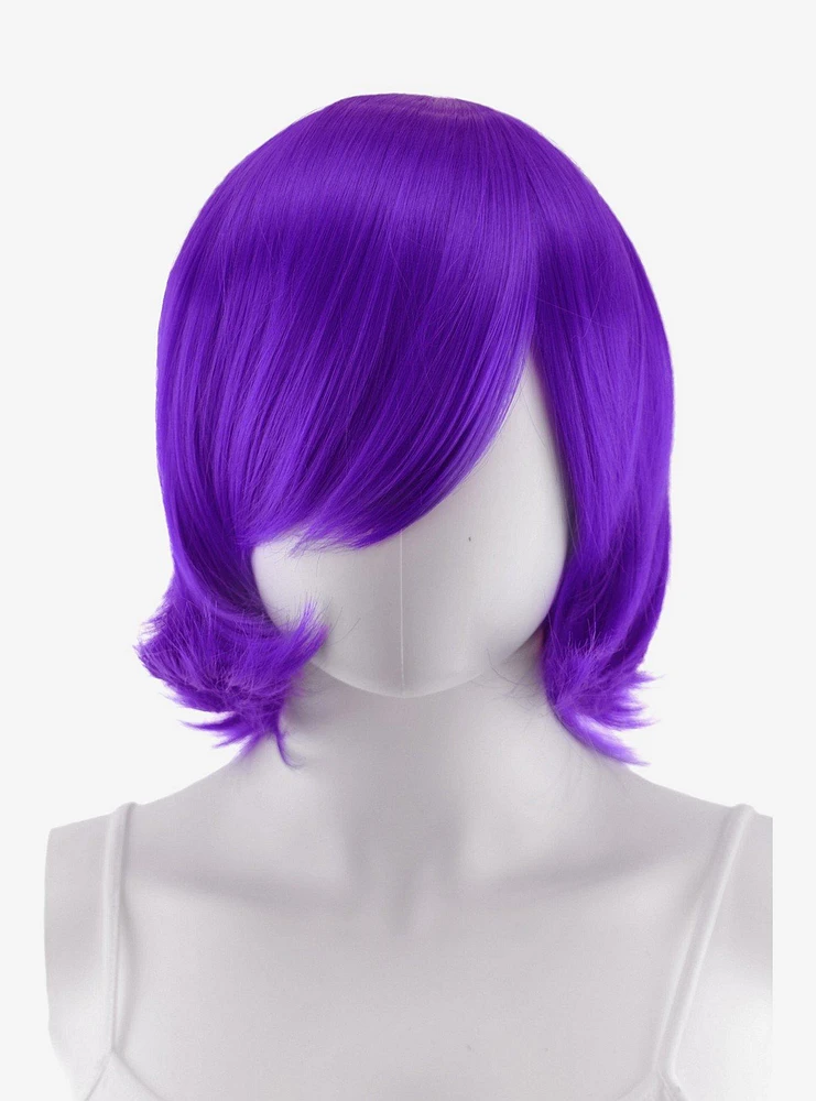 Epic Cosplay Chronos Lux Purple Layered Bob Wig