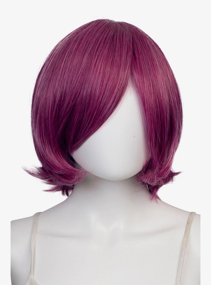 Epic Cosplay Chronos Raspberry Pink Mix Layered Bob Wig