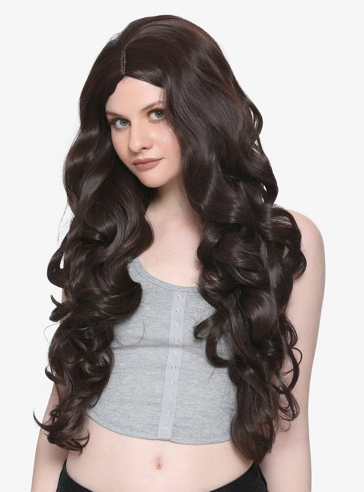 Epic Cosplay Daphne Dark Brown Wavy Wig