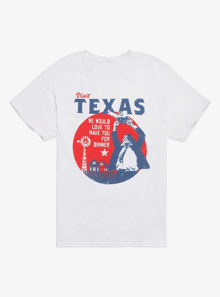 The Texas Chainsaw Massacre Visit Texas T-Shirt