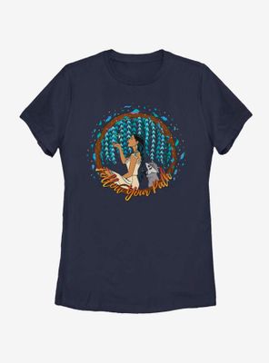 Disney Pocahontas Meeko And Womens T-Shirt