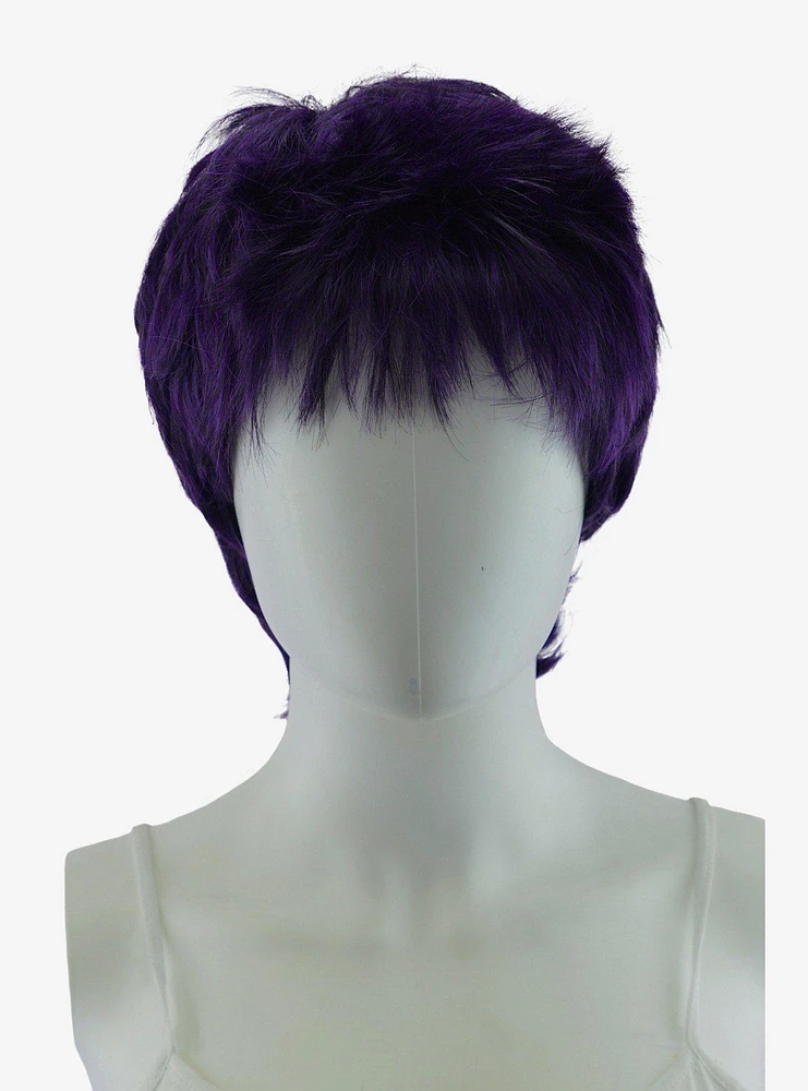 Epic Cosplay Hermes Purple Black Fusion Pixie Hair Wig