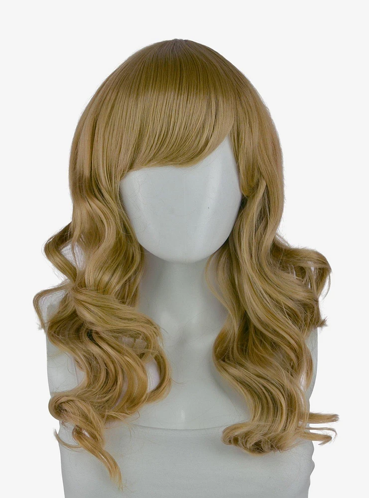 Epic Cosplay Hestia Ash Blonde Shoulder Length Curly Wig