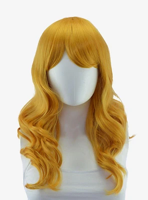 Epic Cosplay Hestia Autumn Gold Shoulder Length Curly Wig