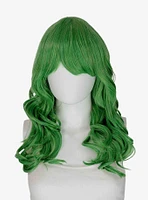 Epic Cosplay Hestia Clover Green Shoulder Length Curly Wig