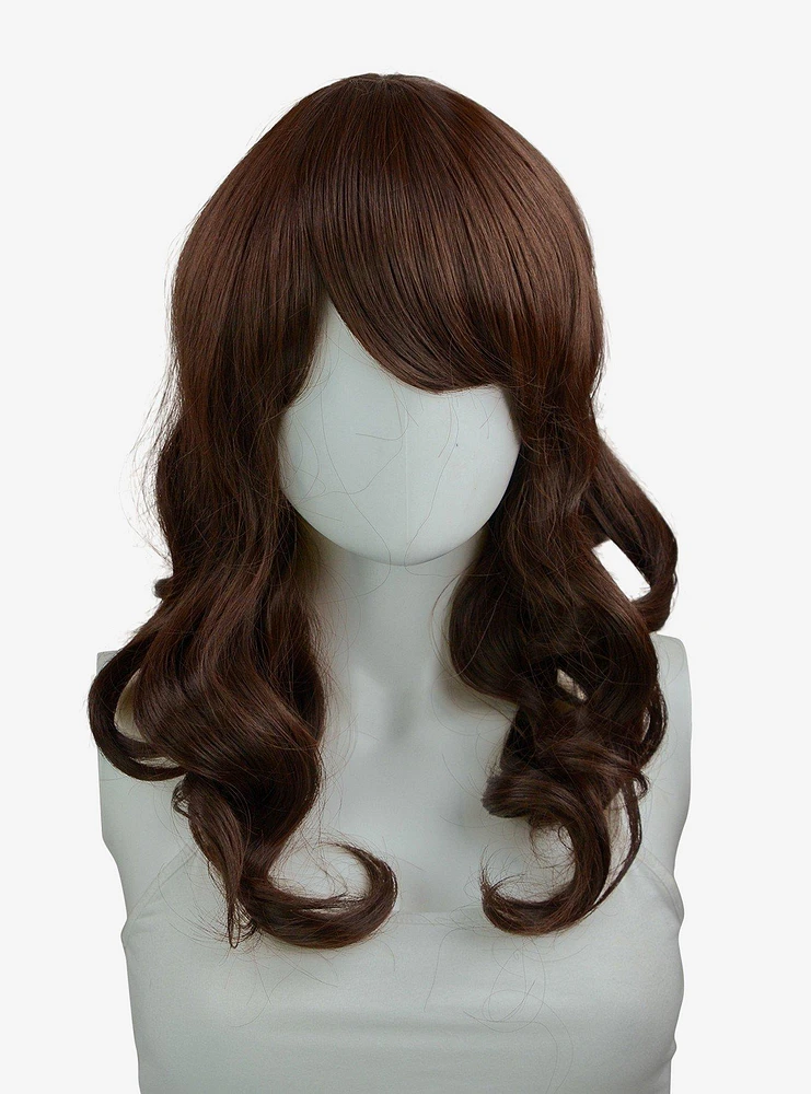 Epic Cosplay Hestia Dark Shoulder Length Curly Wig