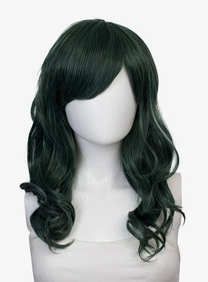 Epic Cosplay Hestia Forest Green Mix Shoulder Length Curly Wig