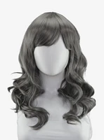 Epic Cosplay Hestia Gunmetal Grey Shoulder Length Curly Wig