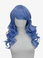 Epic Cosplay Hestia Light Blue Mix Shoulder Length Curly Wig