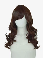 Epic Cosplay Hestia Medium Brown Shoulder Length Curly Wig