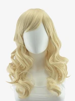 Epic Cosplay Hestia Natural Blonde Shoulder Length Curly Wig