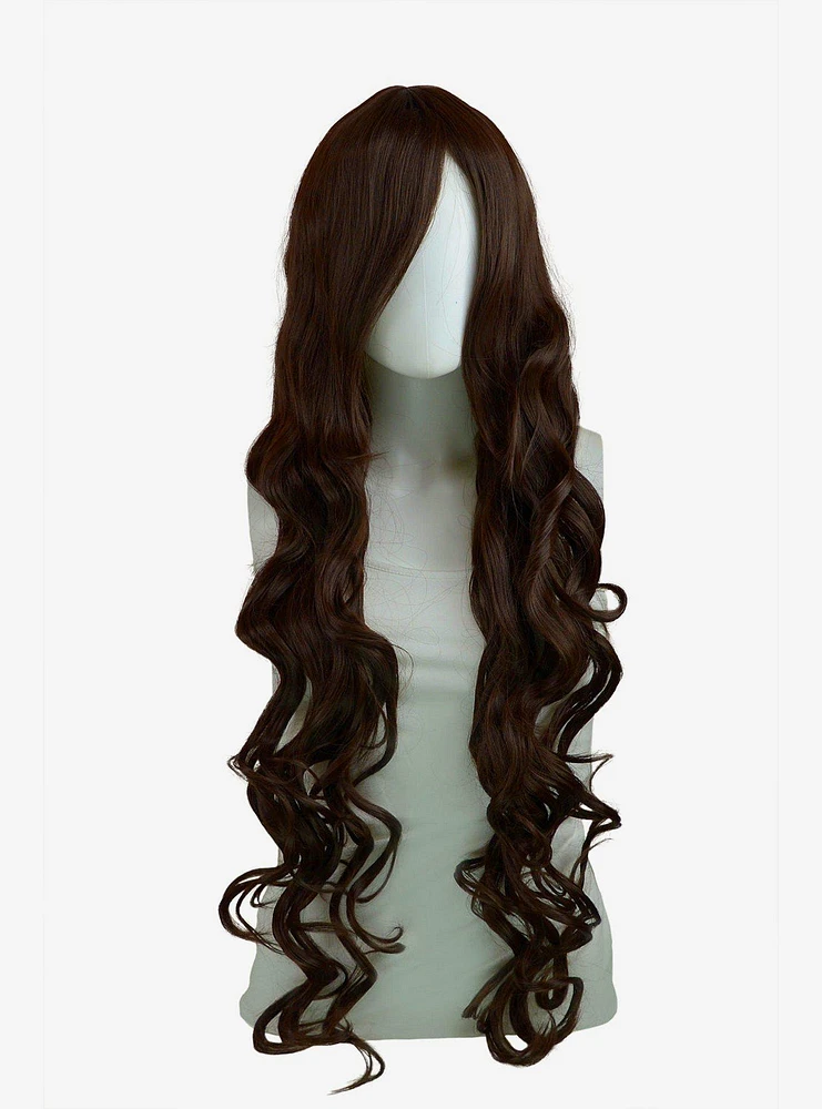 Epic Cosplay Hera Dark Brown Long Curly Wig