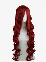 Epic Cosplay Hera Dark Red Long Curly Wig