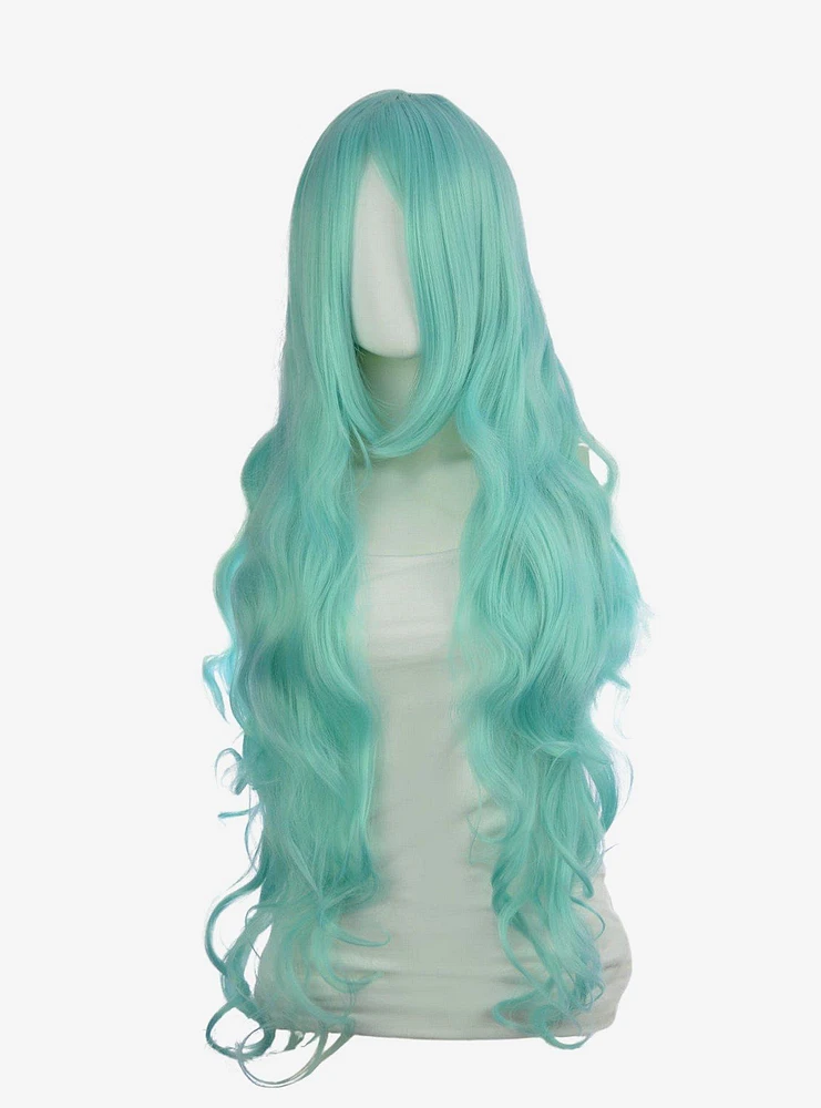 Epic Cosplay Hera Mint Green Long Curly Wig