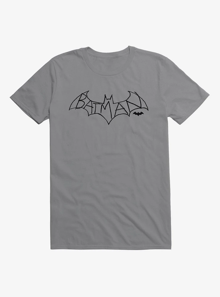 DC Comics Batman Outline Logo T-Shirt