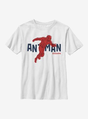 Marvel Antman Text Pop Youth T-Shirt