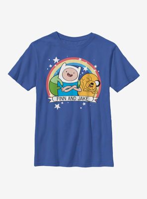 Adventure Time Jake And Finn Forever Youth T-Shirt