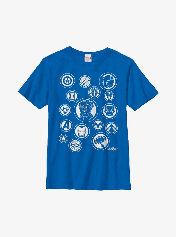 Marvel Avengers Symbol Youth T-Shirt
