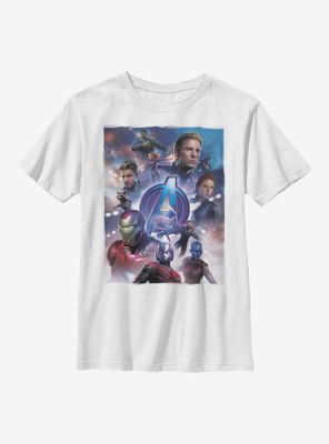 Marvel Avengers Basic Poster Youth T-Shirt