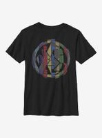 Marvel Avengers Endgame Badge Mashup Youth T-Shirt