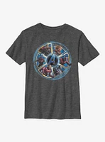 Marvel Avengers Circle Heroes Youth T-Shirt