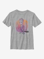 Marvel Guardians Of The Galaxy Groot Watercolor Youth T-Shirt