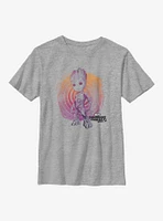Marvel Guardians Of The Galaxy Groot Watercolor Youth T-Shirt