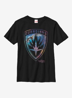 Marvel Guardians Of The Galaxy Milano Shield Youth T-Shirt