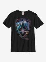 Marvel Guardians Of The Galaxy Milano Shield Youth T-Shirt