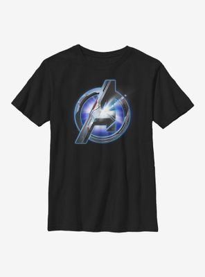 Marvel Avengers Endgame Logo Shine Youth T-Shirt