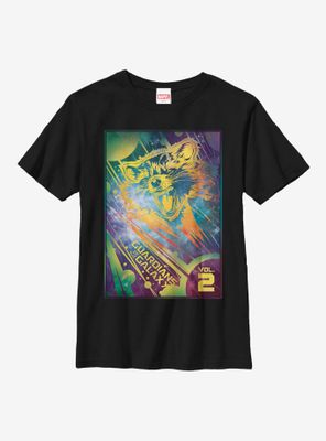 Marvel Guardians Of The Galaxy Space Rocket Youth T-Shirt