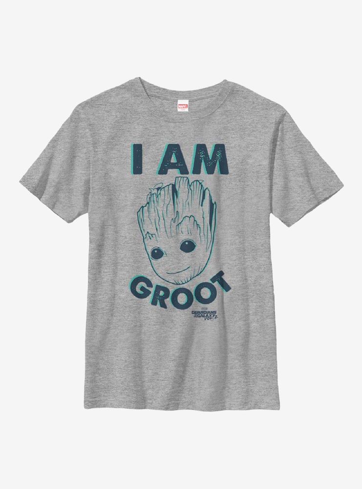 Marvel Guardians Of The Galaxy I Am Groot Youth T-Shirt