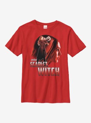 Marvel Avengers Scarlet Witch Silhouette Youth T-Shirt