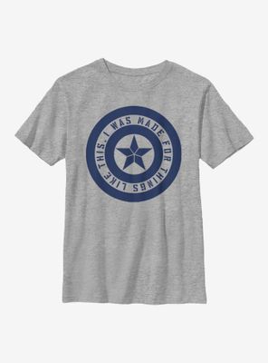 Marvel Avengers Shield Inspiration Youth T-Shirt