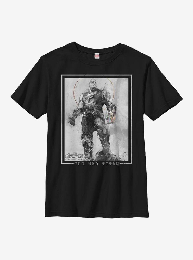 Marvel Avengers Mad Titan Thanos Youth T-Shirt