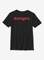 Marvel Avengers Simple Logo Youth T-Shirt