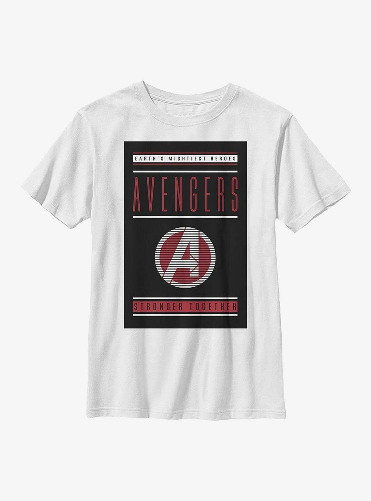 Marvel Avengers Stronger Together Youth T-Shirt