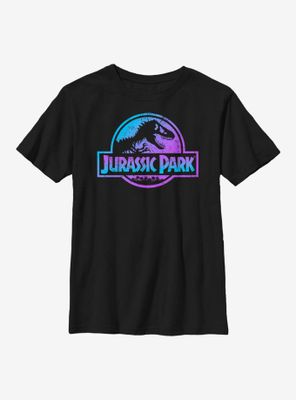 Jurassic Park Colored Logo Youth T-Shirt