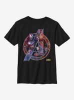 Marvel Avengers Team Neon Youth T-Shirt