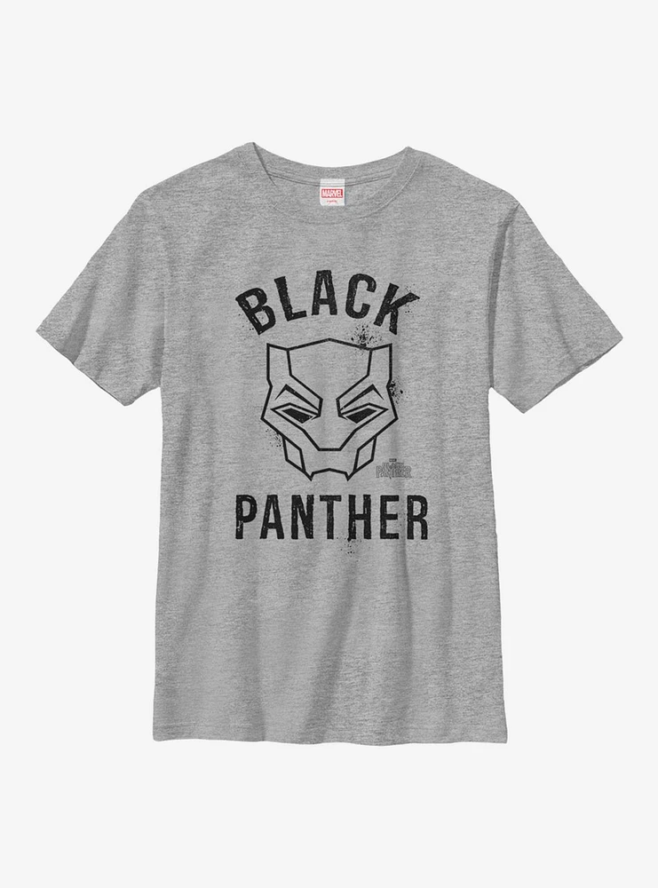 Marvel Black Panther Bold Youth T-Shirt